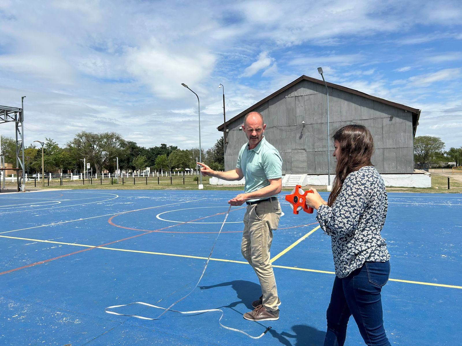 Tránsito tendrá otro playón deportivo cubierto